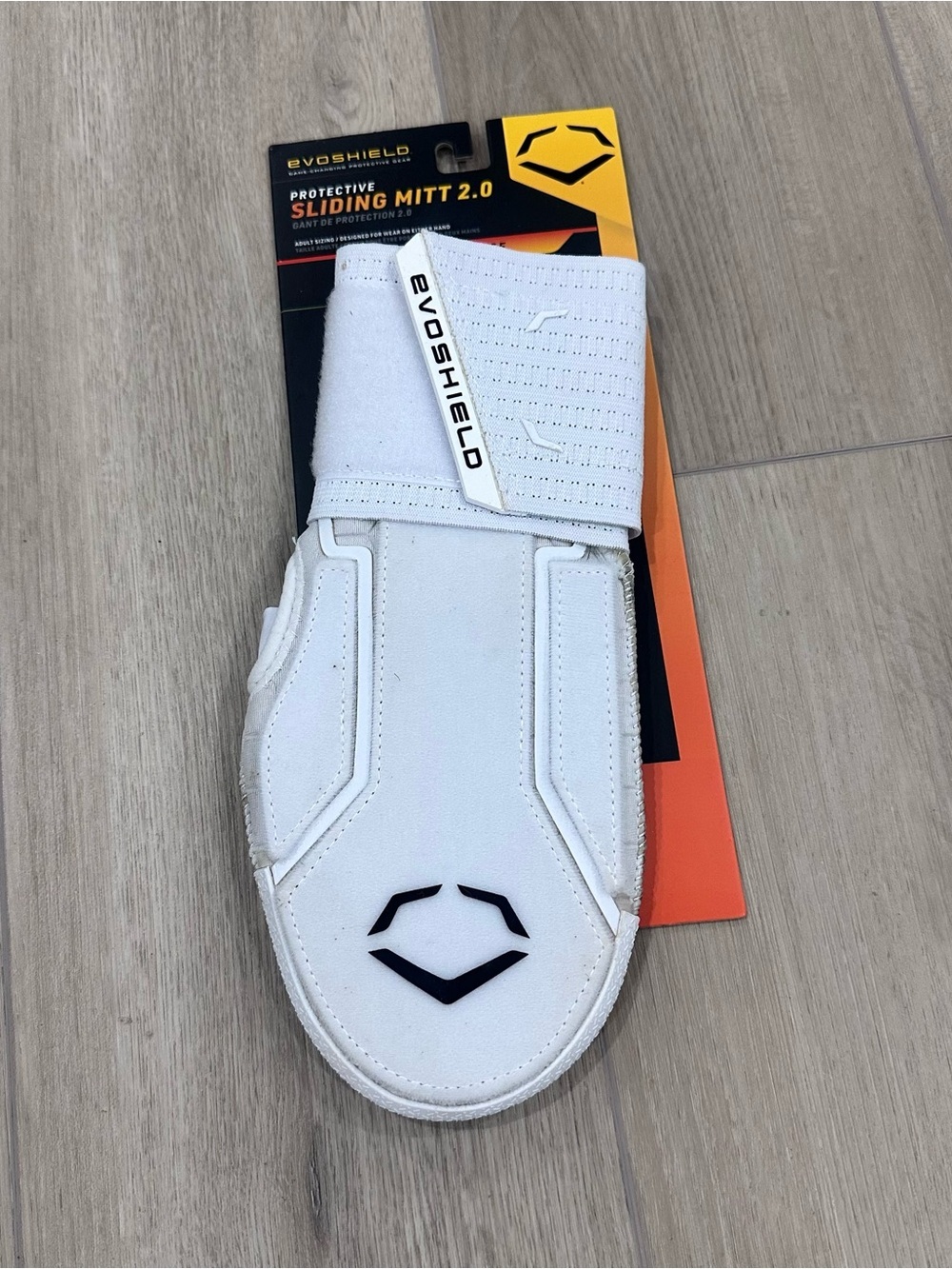 NWT Evoshield protective sliding Mitt 2.0 bilateral Adult size WB57537 white